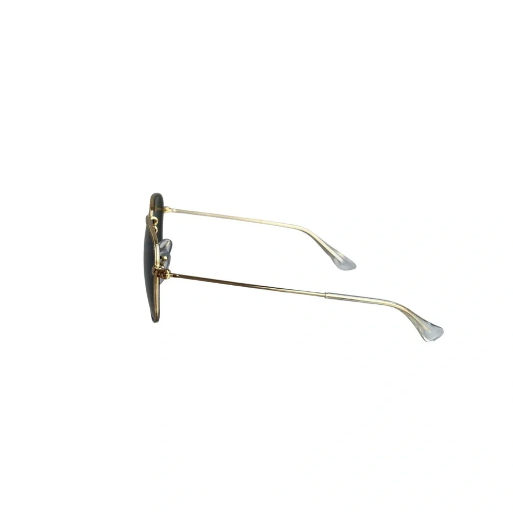 Ray-Ban kids Gold Frame Brown Lens Sunglasses with Orange Pouch
